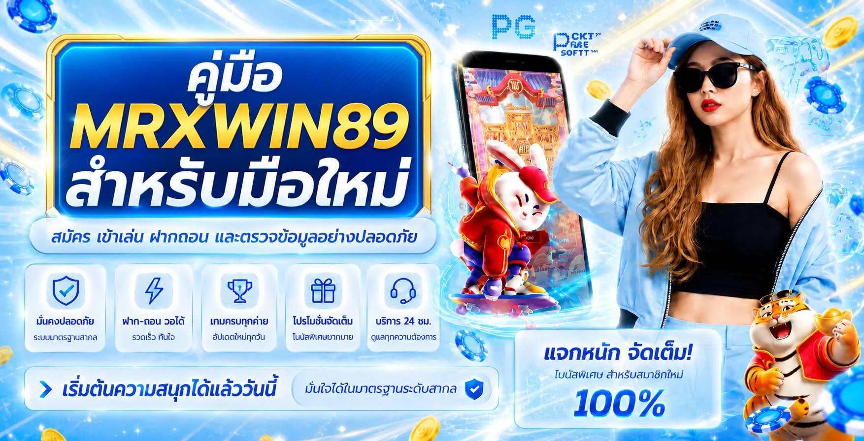 MRXWIN89 คู่มือมือใหม่ สมัคร เข้าเล่น และฝากถอน