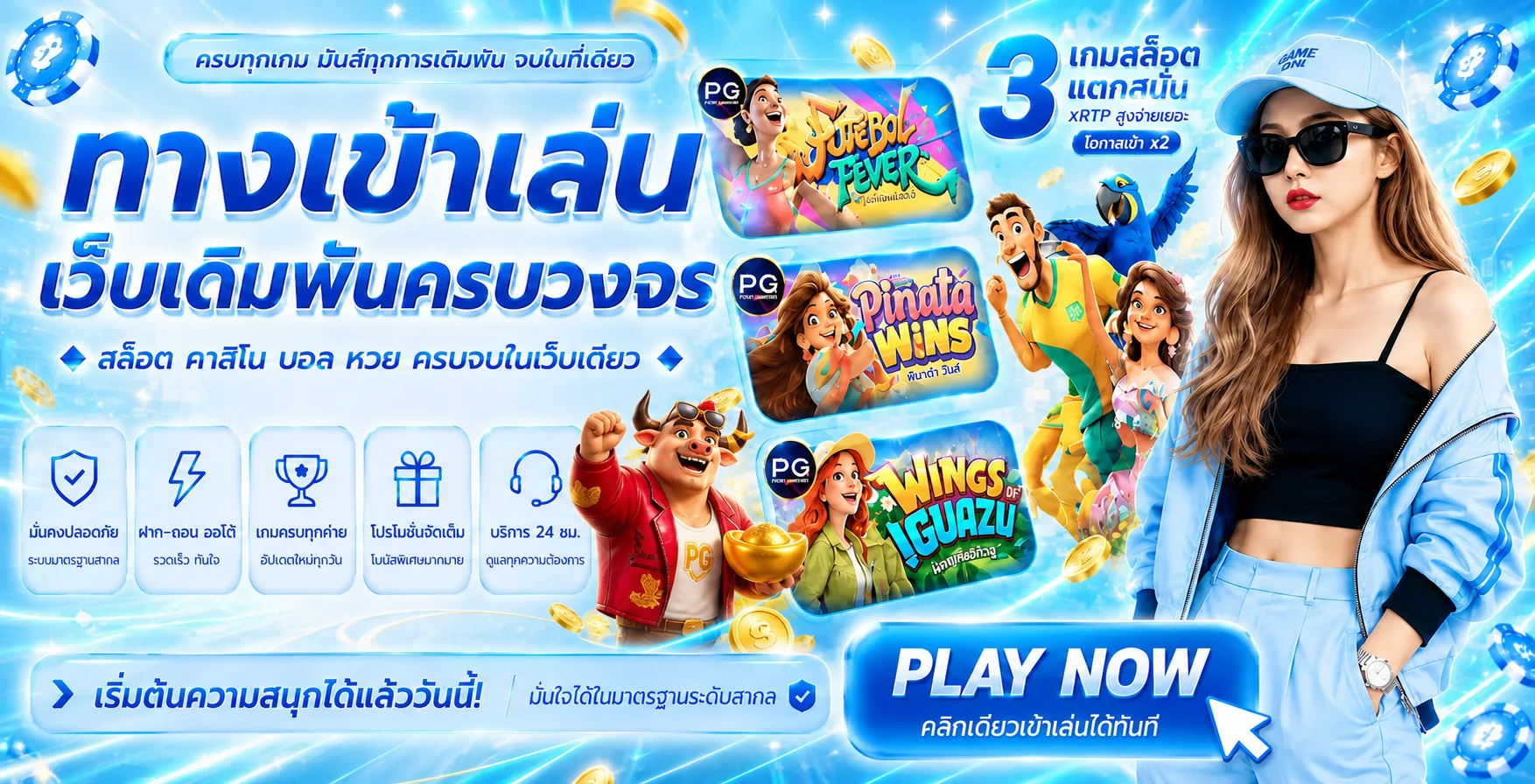 ระบบฝากถอนออโต้และเกมยอดนิยม MRXWIN89